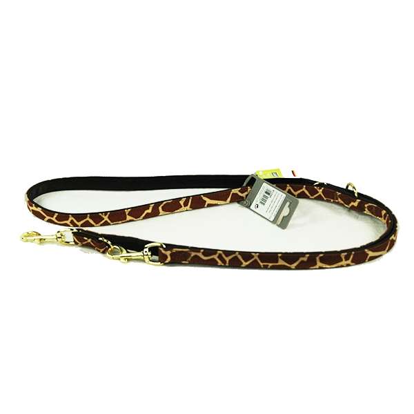 Giraffen-Kunstleder-Leine | Pawfect