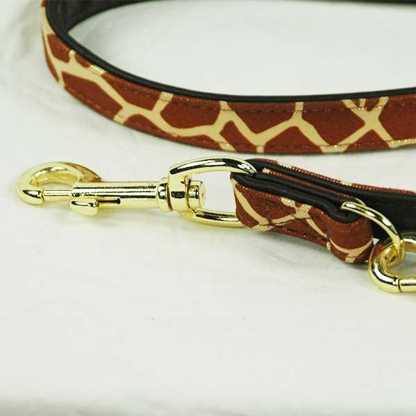 Giraffen-Kunstleder-Leine | Pawfect